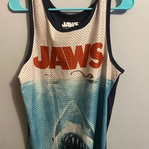 Jaws Jersey Tank Top, Size S